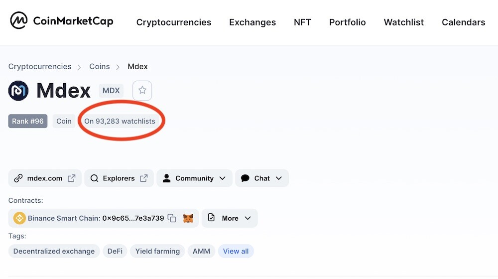 $MDX Now on Binance!