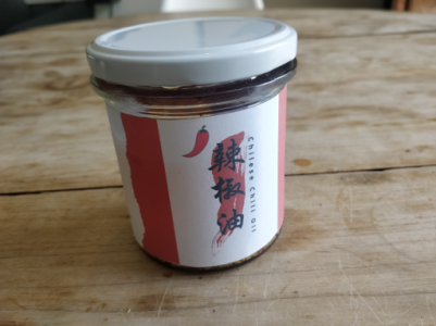 Chili Oil Labeled Front