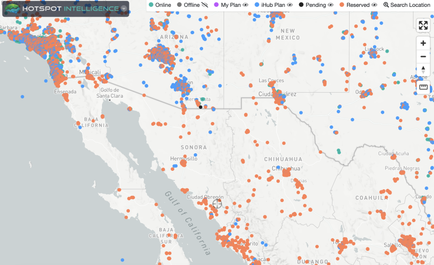 Hotspot explorer