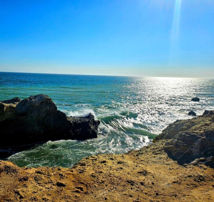 Pacific Ocean, California coast
