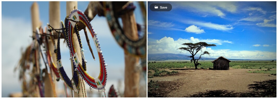 Masai school hut in Serengeti, Tanzania