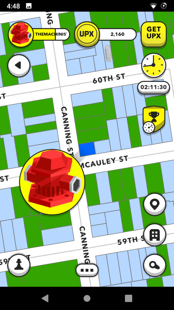 Upland's Block Explorer - screenshot