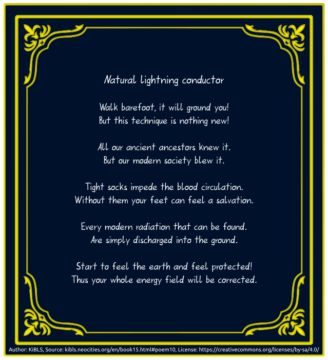 Natural lightning conductor