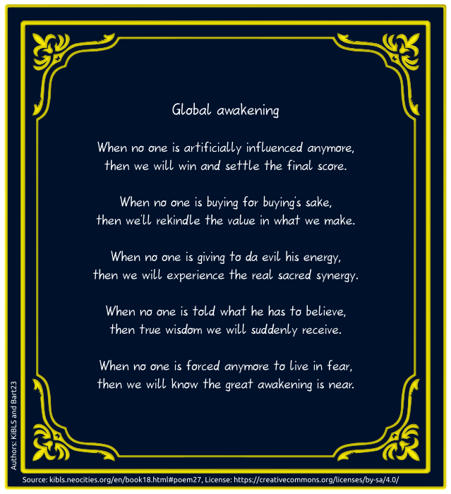 Global awakening