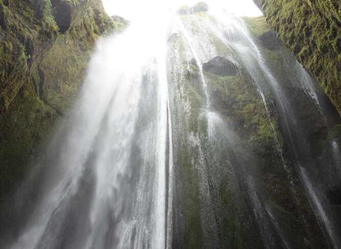 Waterfall in Iceland