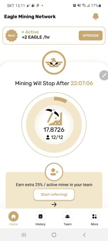 Eagle Network Free Mining Earn App