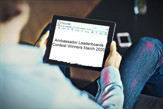 march 2020 ambassadors contest