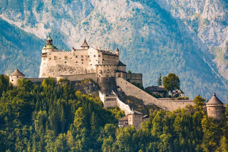 Hohenwerfen Castle, Austria (1075)