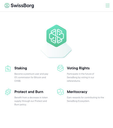 Info on SwissBorg