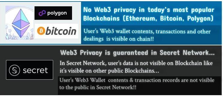 privacy blockchain secretnetwork