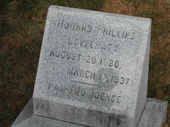 H.P. Lovecraft's Grave