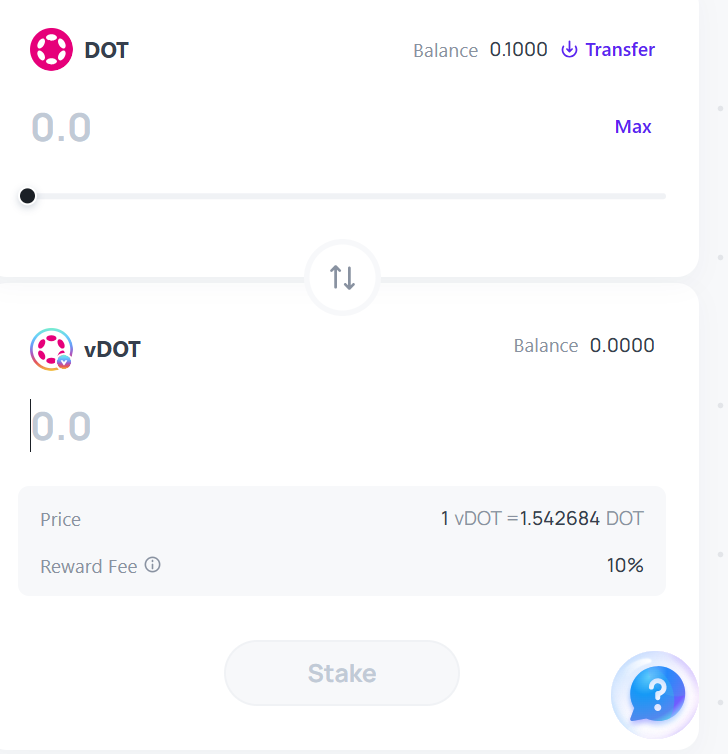 polkadot bifrost vDOT