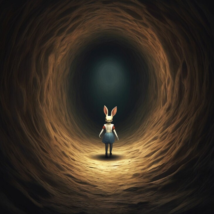 Falling into the abyss