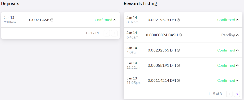 pool rewards