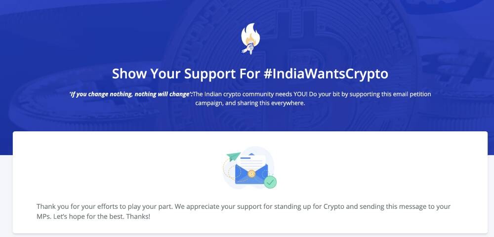 india, cryptocurrency regulation, #IndiaWantsCrypto