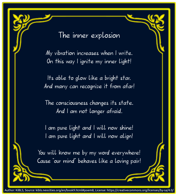 The inner explosion