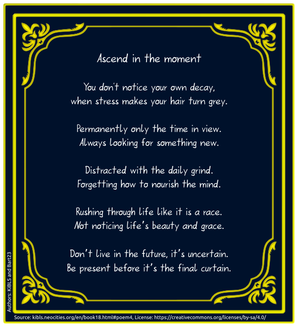 Ascend in the moment