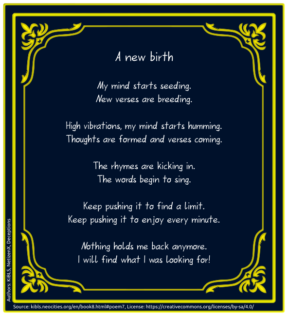 A new birth
