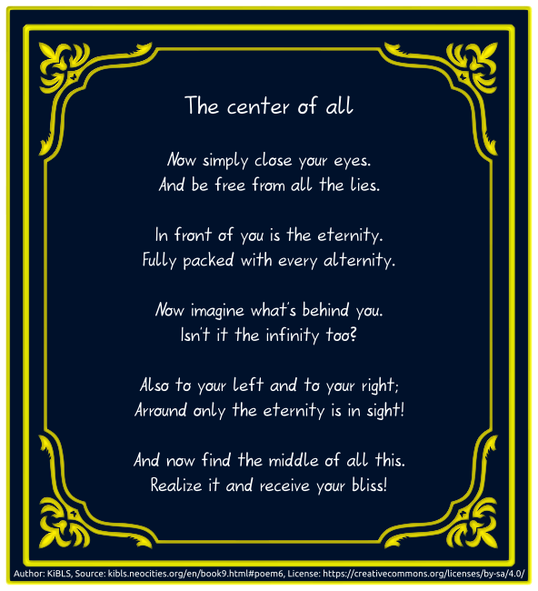 The center of all