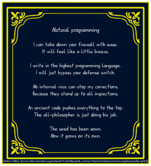 Natural programming