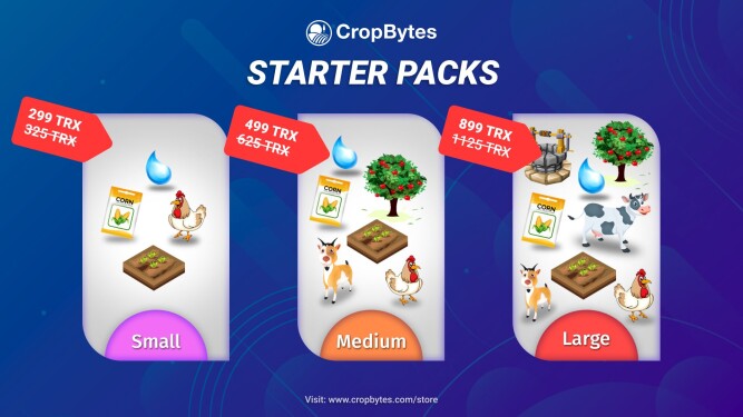 Cropbytes Starter Packs