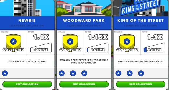 upland collection achievements