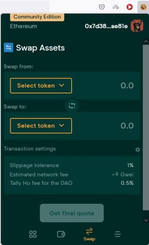 TallyHoWallet