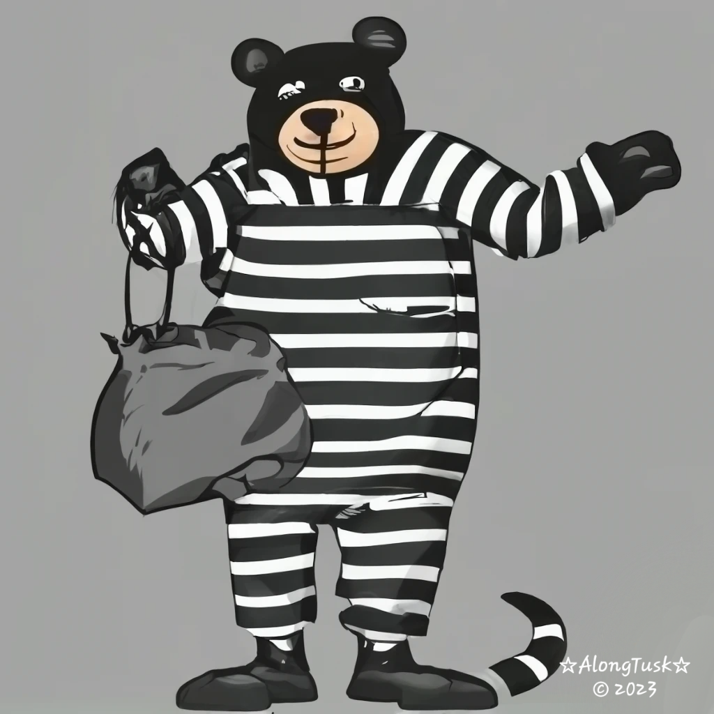 Bitcoin Bear by Along Tusk