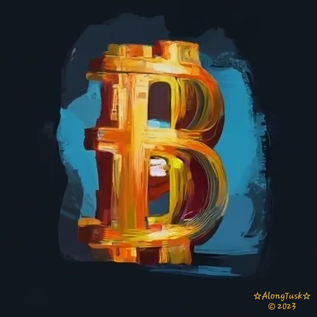Bitcoin Monĕt by Along Tusk