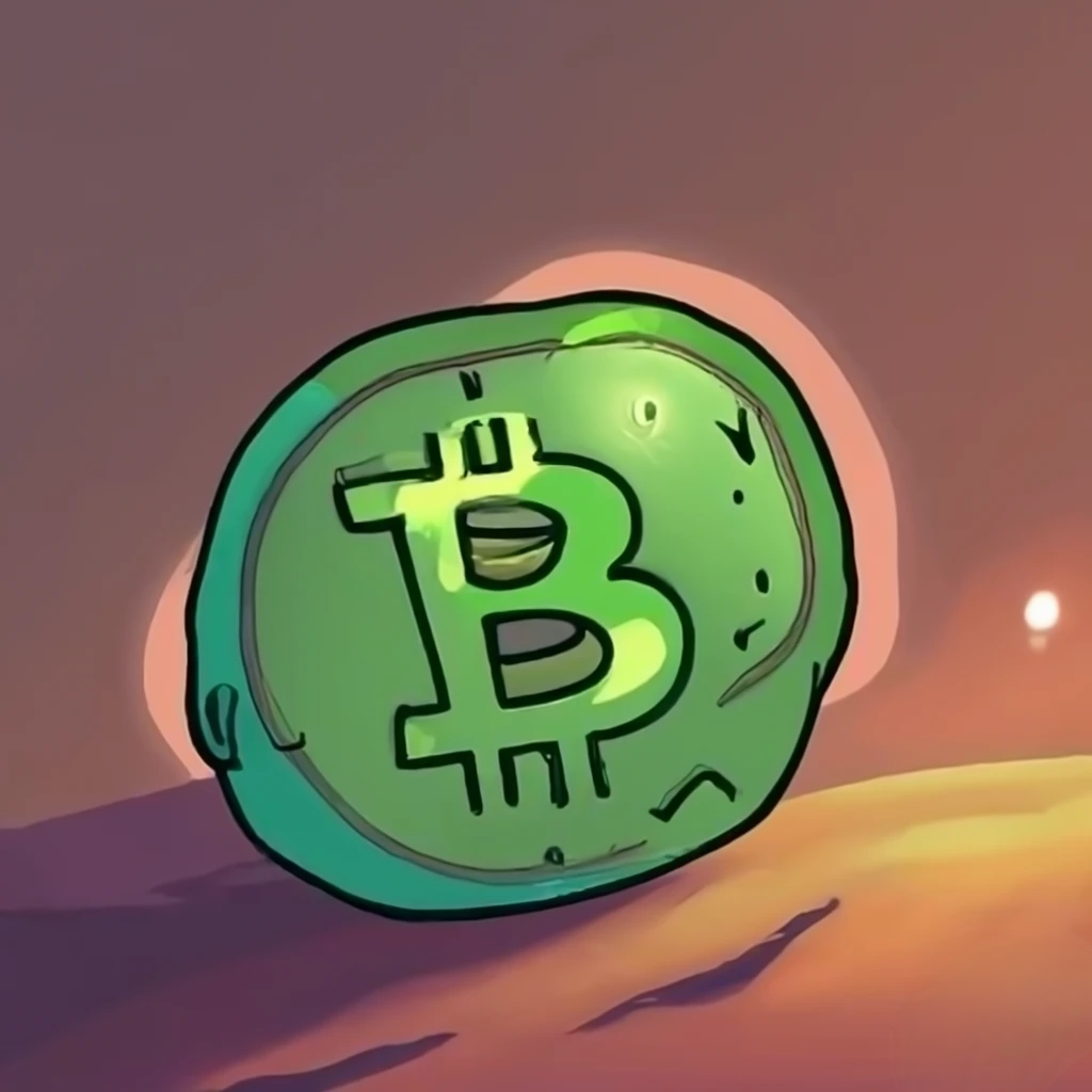 Martian Bitcoin by Along Tusk 2024