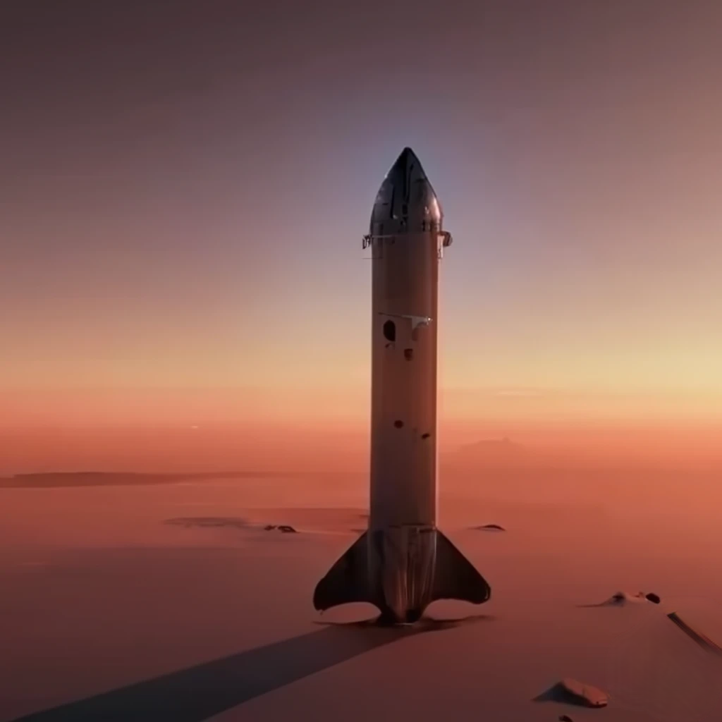 Starship by Along Tusk 2024