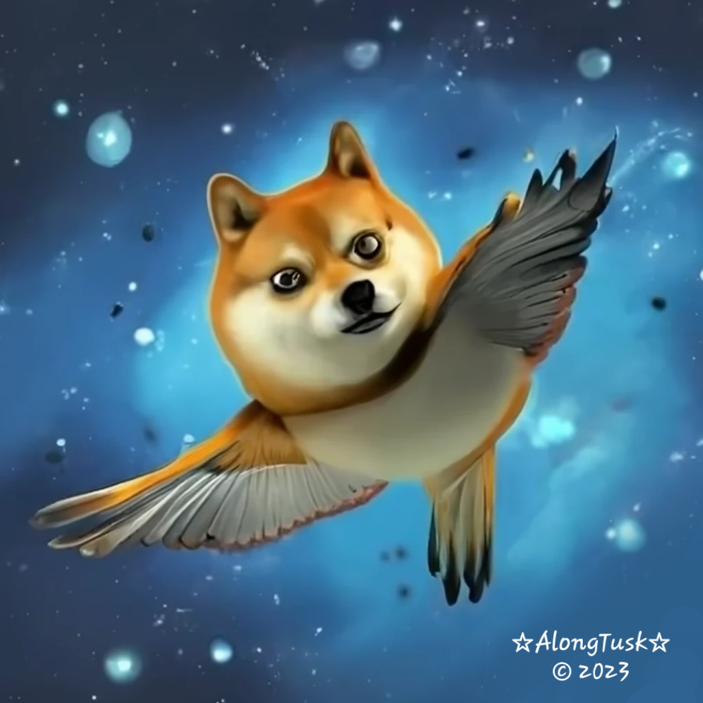 Twitter DOGE by Along Tusk