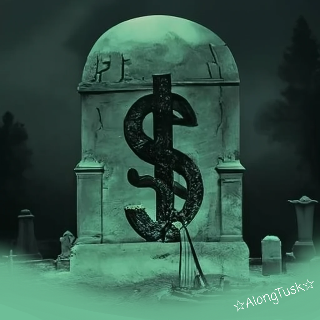 Dollar Cemetery by Along Tusk