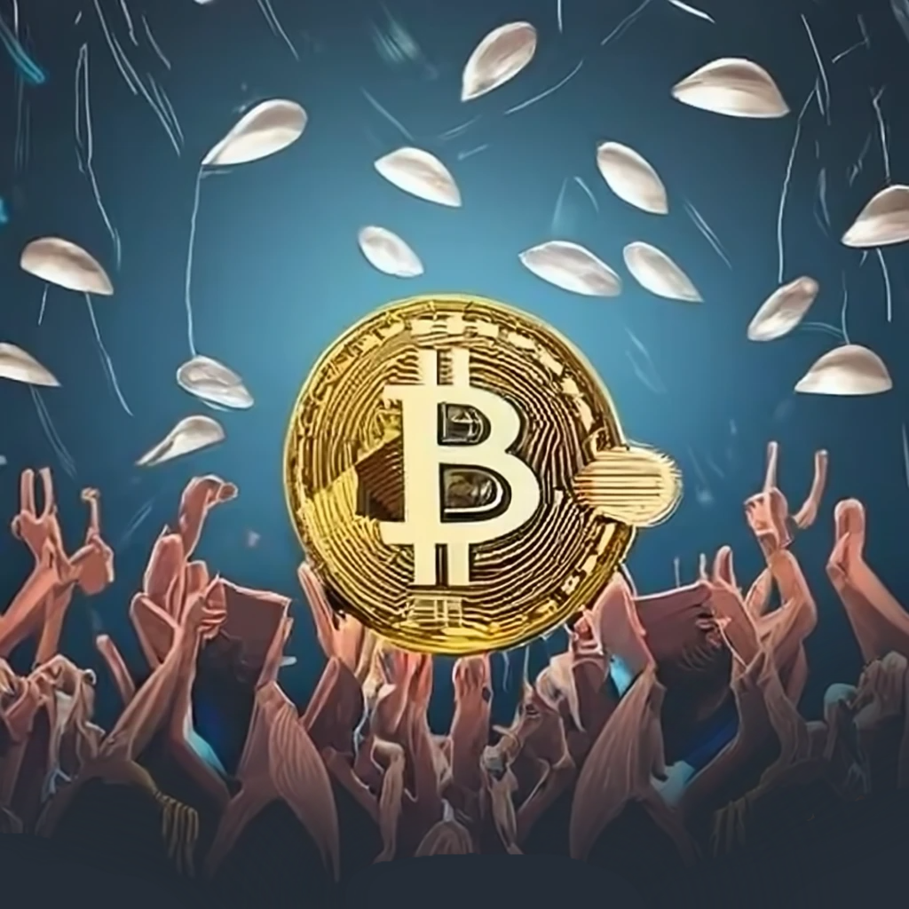 Celebrate Bitcoin by Along Tusk