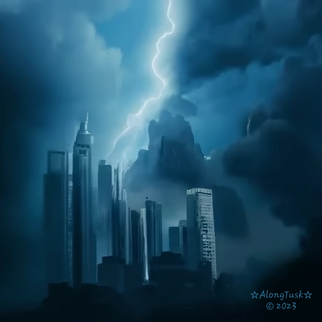 Stormy Trading by Along Tusk