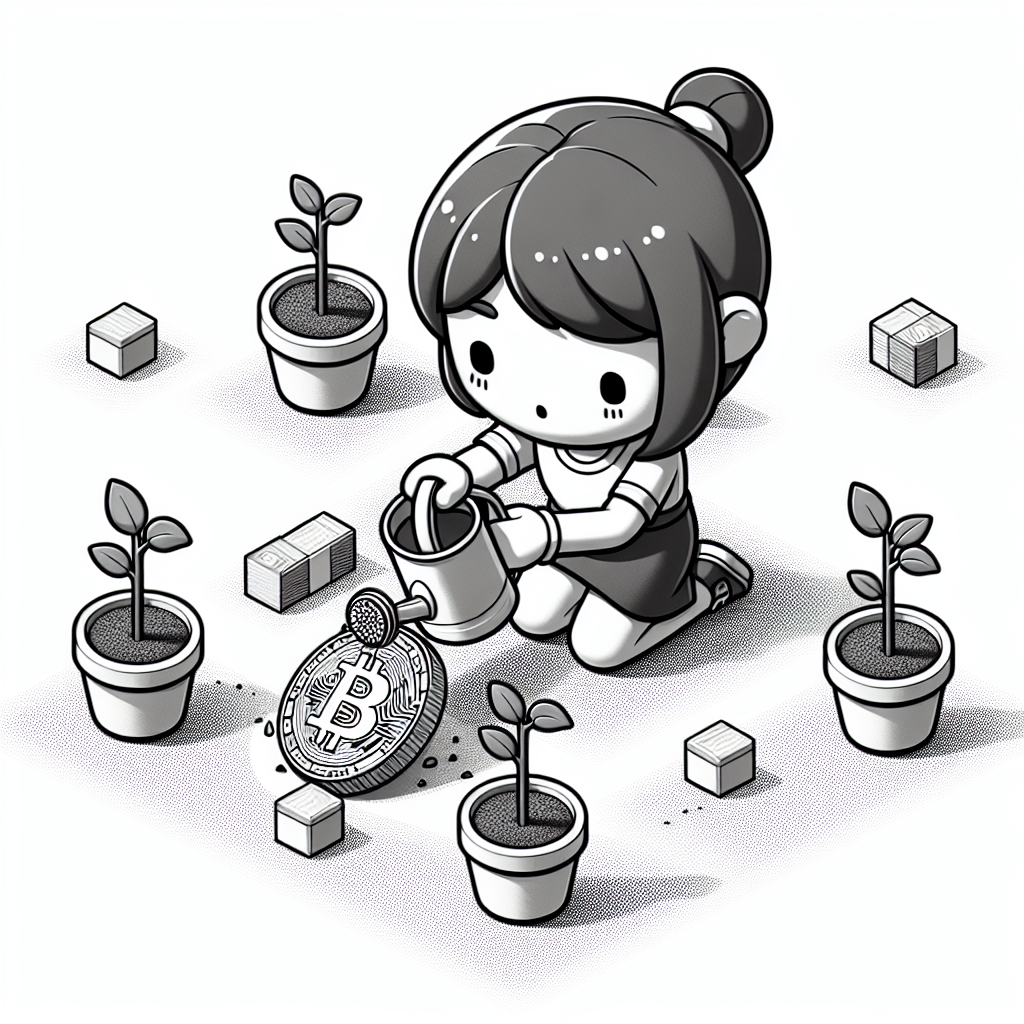 watering a Bitcoin