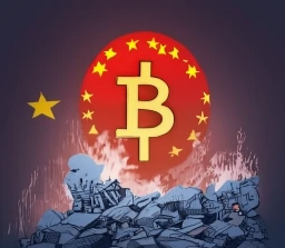 China destroys Bitcoin Mines by Along Tusk