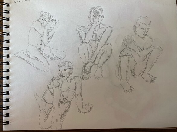 Sketches of Bryant - 5 minutes
