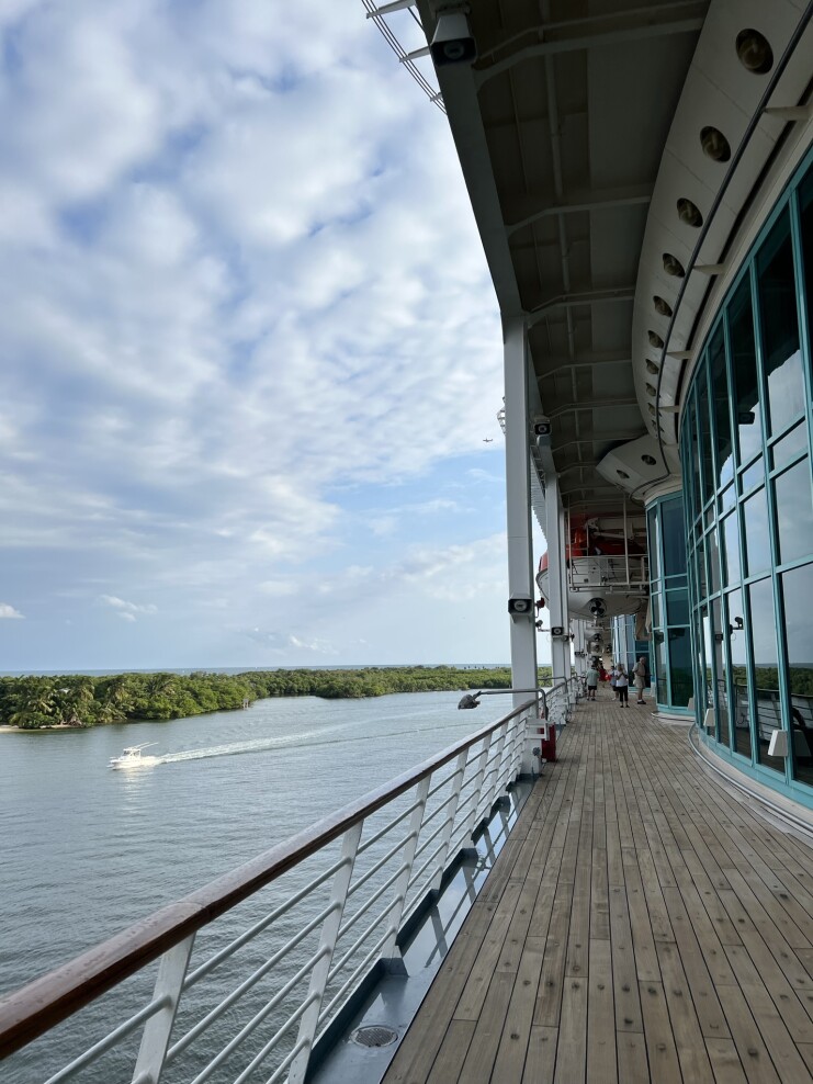 Cruise in the Southern Caribbean. Day 1. Boarding. What new cruisers need to know.