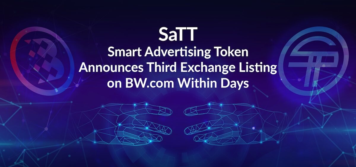 SaTT Token to be Listed on BW Exchange