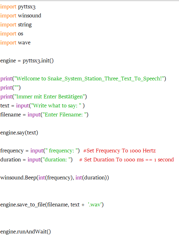 Sourcecode