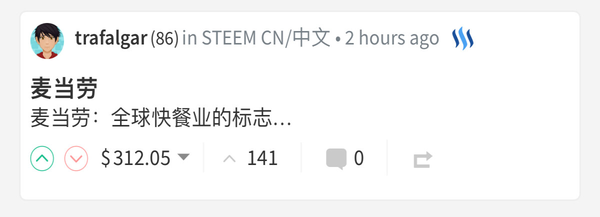 steemit post with steem and SBD earnings