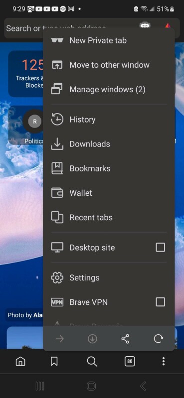 Mobile Settings