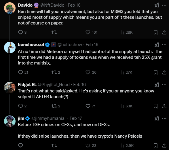 X post Replies