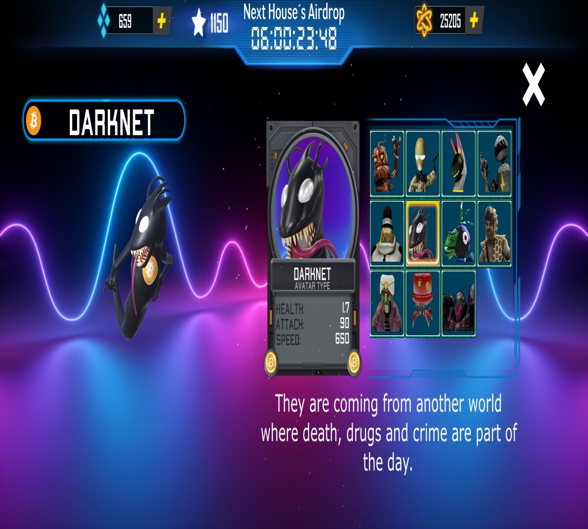 House of Crypto -  House Bitcoin Avatar - Darknet