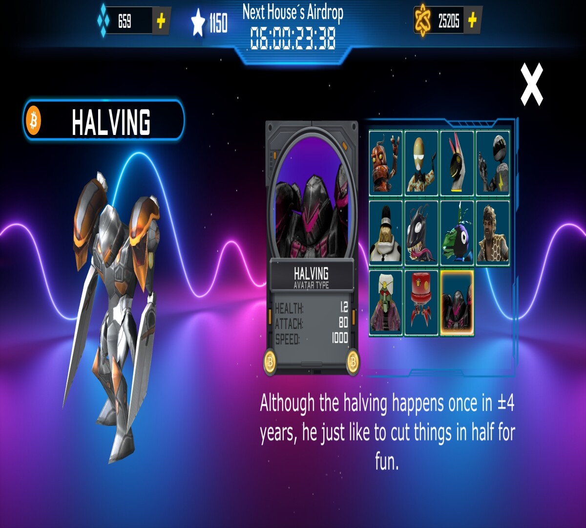 House of Crypto -  House Bitcoin Avatar - Halving