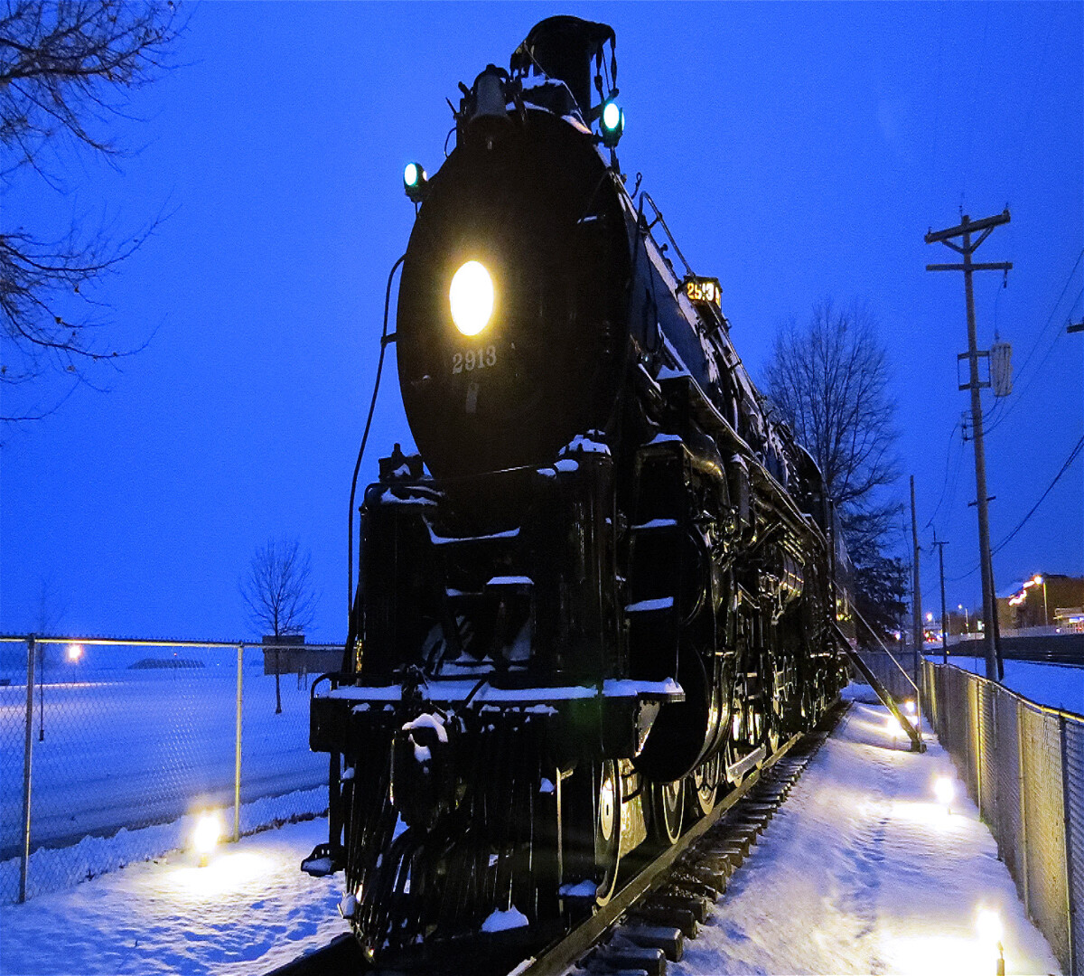 Santa Fe 2913 In The Snow