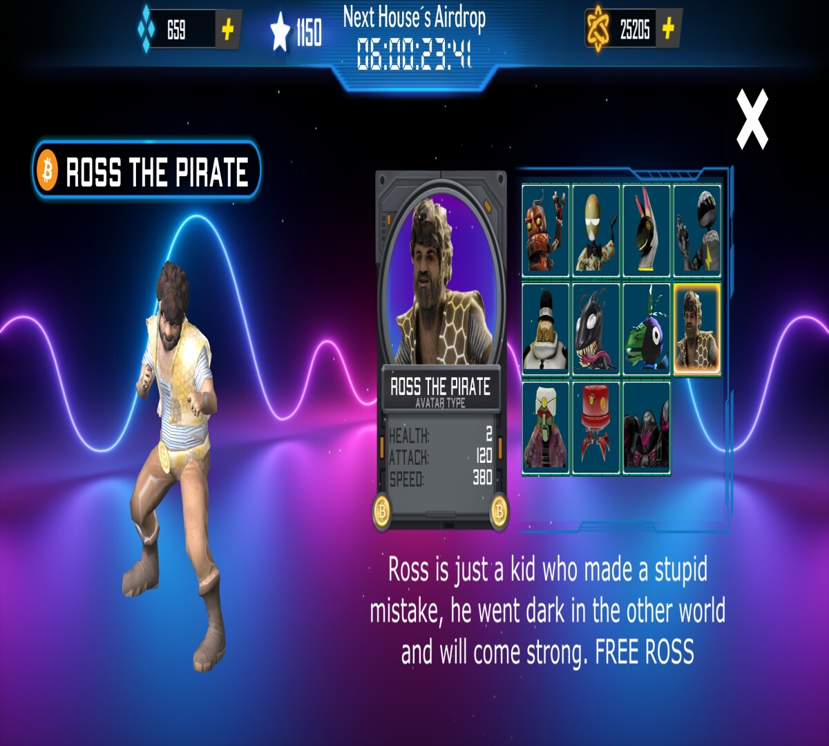 House of Crypto -  House Bitcoin Avatar -Ross the Pirate