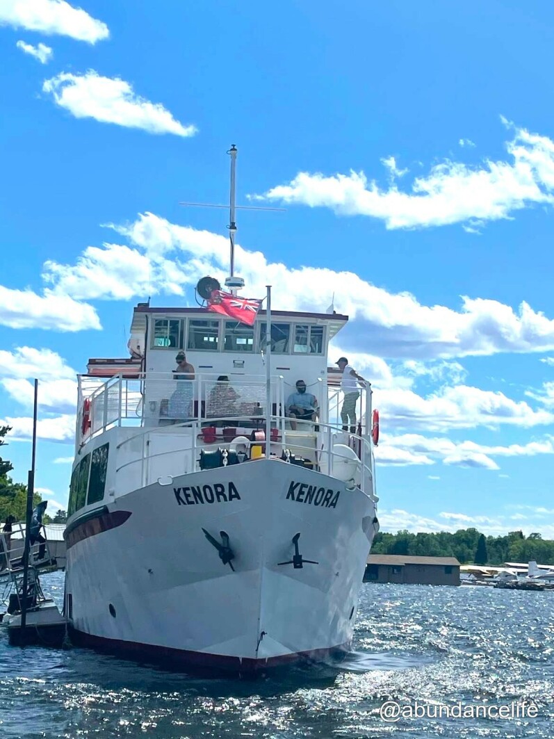 My nice Kenora scenic cruise
