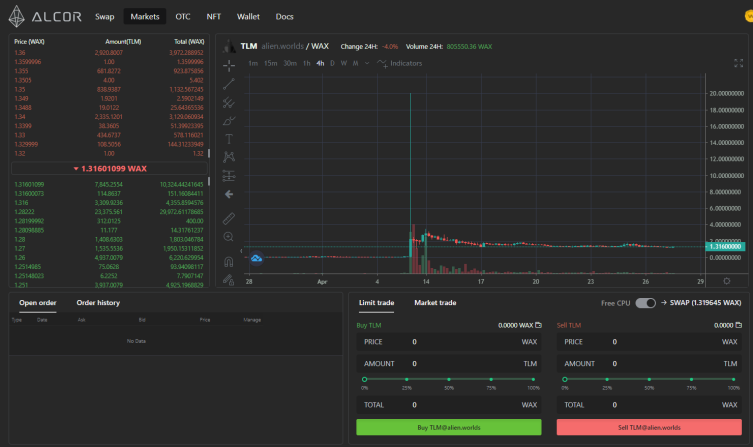 alcor exchange